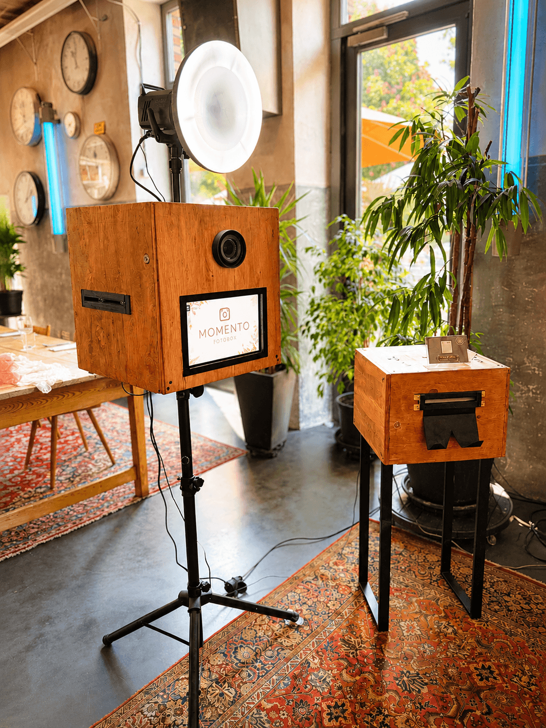 Momento Fotobox - Mobile Fotobox für Hochzeiten, Geburtstage und Events in Augsburg
